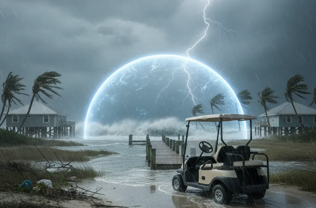 Do You Really Need Golf Cart Insurance? A Coastal SC Guide to Flood, Wind & Liability
